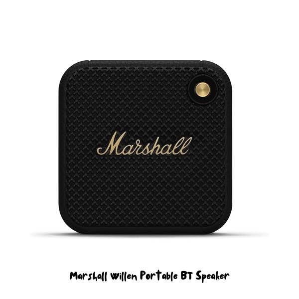 Marshall Willen Portable Bluetooth Speaker with IP67 Dust and Water Resistance