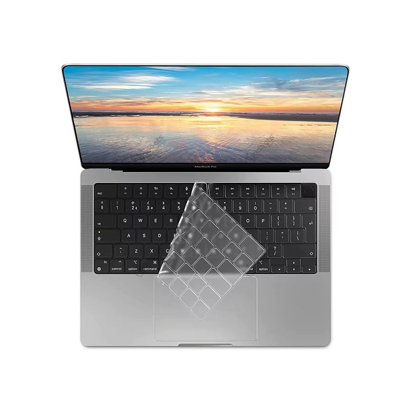 WiWU Keyboard Protector for MacBook – Slim, Washable Silicone/TPU Cover