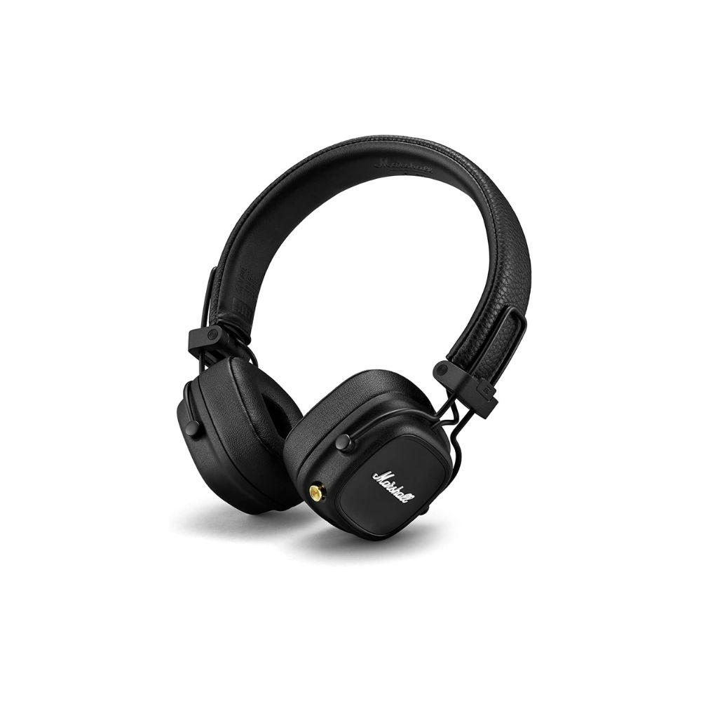 Marshall Major IV Wireless On-Ear Headphones – Black